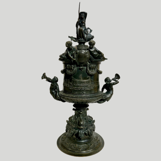 Кубок с морской тематикой, Англия, XIX век